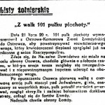 Powiększ obraz: 1.	Żołnierz Polski 1920, Nr 158,s.4